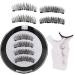 Magnetic Eyelashes - 4 Natural False Eyelashes | Simple Magnetic False Eyelashes | Lightweight Cat Eye Lashes | Long Lasting Magnetic Eyelashes Kit for Women - Buy Online on GoSupps.com