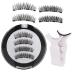 Magnetic Eyelashes Magnetic False Eyelashes Natural Fake Eyelashes 4 Magnetic Fake Lashes Lightweight With Clip Women False Eyelashes Natural Look Magnetic Lashes For Women
