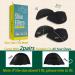 Shoe Fillers for Loose Shoes - Anti-Slip Toe Inserts for Perfect Fit | 2 Pairs Black - Buy Online on GoSupps.com