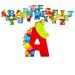Wooden Letters by Orange Tree Toys Letter A for Aliigator - Alphabet Animals Letters for Personalised Baby Name Toy Box Door Wall Decorations - Safari Nursery Decor Boys Girls Bedroom Accessories