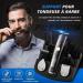 Hair Clippers for Men - 14 in 1 Waterproof Electric Beard Trimmer & Grooming Kit - USB Rechargeable Cordless - Buy Online on GoSupps.com