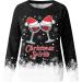 Women's 3D Christmas Sweater - Long Sleeve Plush Shoulder-Free Xmas Sweatshirt - Plus Size XXL - Winter Fashion - Buy Online on GoSupps.com