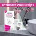 Andmetics Intimate Cold Wax Strips - Vegan & Cruelty-Free | 28 Strips for All Skin Types | 4 Weeks of Smooth Skin - Buy Online on GoSupps.com