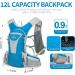 IX INOXTO Hydration Pack Backpack - Lightweight Water Daypack with 2L Bladder for Men and Women - Perfect for Running, Hiking, Cycling & Climbing - Blue - Buy Online on GoSupps.com