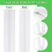 DOITEM 3mm Endless Nylon Zipper Set - 14m with Slider 5 Colors (Green/White) | Perfect for Sewing & Craft Projects - International Shipping Available - Buy Online on GoSupps.com