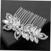 Mikinona 1pc Bridal Hair Comb Bride Hair Clip Womens Hair Clips Wedding Hair Comb Elegant Headwear Hair Jewels for Women Goody Hair Clips for Women Hair Combs for Women Rhinestone Hair Comb - Buy Online on GoSupps.com