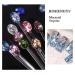 Buy Bishengyf 12 Holographic Glitter Powder Sequins - Metallic Shiny Nail Art & Craft Flakes - International Shipping Available - Buy Online on GoSupps.com