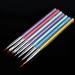 Nail Art Brushes Set - 7pcs Design Tools for Gel Polish & DIY Manicure | Nail Dotter & Cleanup Brushes for 3D Nail Art - Buy Online on GoSupps.com