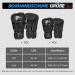 Inmorven 8oz Premium Quality Boxing Gloves for Kids 10-15 years | Kickboxing Muay Thai & MMA Training Sparring Gloves (Black) - Buy Online on GoSupps.com