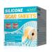 WEIDA SIGN Silicone Scar Sheets (1.6*120Inch-3M) Professional Medical Grade Silicone Scar Strips for Surgery Scars C-Section Burn Acne and Keloid et Soft Reusable 1.6 x 120 Inch-3M