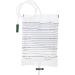 ECOBLUE 15pcs Pack 2000ml Urine Drainage Bag Non Sterile Overnight Bags with T-Tap Valve and 85cm Tube - Bedside Drainable Urinary Bags - Non-Latex Urinary Catheter Night Bags - Buy Online on GoSupps.com