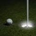 KINGTOP LED Golf Hole Lights - Night Golf Putt-Putt Flag Cup Glow Lamp - Backyard Putting Green - Cool White - 2 Pack - Buy Online on GoSupps.com