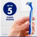 Gillette Sensor3 Simple Men's Disposable Razors - 8 Count Pack - Buy Online on GoSupps.com