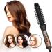 Temperature Control Mini Hair Curler | Portable Electric Curling Iron Brush with Anti-Scald Teeth for Perfect Hair Styling - Buy Online on GoSupps.com