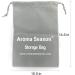 Aroma Season Heated Neck Warmer - Microwave Heat Pad for Neck and Shoulder Pain Relief in Grey - Buy Online on GoSupps.com
