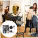 FRCOLOR Set of 3 Hair Dyeing Tool Mixing Bowl for Hair Dye Ear Covers Hair Dye Brush for Hair Dyeing Hair Dye Brush Hair Dye Cloth Print Suite - Buy Online on GoSupps.com