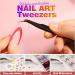 64 Rolls Nail Striping Tape Line Set with 32 Colors, Adhesive Sticker, 2 Nail Tape Roller Dispensers, and Tweezers - DIY Nail Art Decoration - Buy Online on GoSupps.com