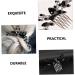HAPINARY Black Crystal Hair Accessories Bridesmaid Hair Clip Black Barrettes Bride Headpiece Bridal Hair Clip Decorative Hair Clips Bridal Hair Brooch Alloy Miss Wedding Hair Comb - Buy Online on GoSupps.com