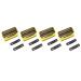 LINGLOUZAN 4X Hair Clipper Cutter for Brightener PRO Foil Cutter Blade Hair Clipper Accessories Gold