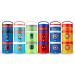 Whiskware Captain America Snack Cups for Kids | 3 Stackable Containers for School and Travel - Buy Online on GoSupps.com