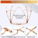 Cojwis 4 Pack Women's Reading Glasses - Stylish Multi-Colored HD Clear Lens 1.75x Magnification International Shipping Available - Buy Online on GoSupps.com