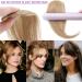 Bangs 2PCS Human Hair Clip on Bangs with Mid Part One/Two Sides Bangs Remy Hair in Extenssion French Invisible Fringe for Women Curved Bangs for Daily Wear (Color : #4 Size : 6 months) 6 months #4 - Buy Online on GoSupps.com
