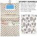 Delitls 2-in-1 Diaper Bag with Wrap Pad - Stylish Organizer & Cosmetic Bag for Moms | White & Leaf Print Baby Essentials - Buy Online on GoSupps.com
