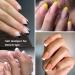 2.8CM Clear Jelly Silicone Nail Art Stamper with Scraper & Cap - Nail Transfer Templates Tools for Manicure - Buy Online on GoSupps.com