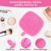 Reusable Makeup Remover Cloths - 7-Day Set Eco-Friendly Makeup Remover Pads Erase Makeup with Water Multi-Colored Cloths with Laundry Bags - Buy Online on GoSupps.com