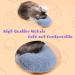 Homelifthub Fluffy Cat Bed Pillows - 3 Pack for Indoor Cats, Rabbit Design, Pink, Blue, Yellow - Buy Online on GoSupps.com
