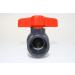 Buy 32mm PVC-U Ball Valve with 2 Adhesive Sockets - 10 Bar DIN 8063 for International Shipping - Buy Online on GoSupps.com