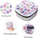 Colorful Buho Owl Pattern Sanitary Napkin Storage Bag - Multi-colored 8 - Buy Online on GoSupps.com