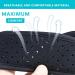 Posture Corrector for Men & Women | Adjustable Upper Back Brace Support | Pain Relief for Neck & Clavicle | Scoliosis Back Straightener - Buy Online on GoSupps.com