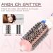 K&K Hot Hair Brush 38mm - Keratin Protect Heated Barrel | Ionic Smooth Shine Volumize Comb | Dual Voltage Hair Straightener Curler Styling Tool - Buy Online on GoSupps.com