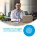 TEHAUX Silicone Stethoscope Cover & Ear Plugs | 10pcs Blue Diaphragm Covers for Doctors & Nurses - Portable Accessories - Buy Online on GoSupps.com