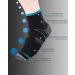 Upgraded Sport Plantar Fasciitis Arch Support Compression Socks - 6 Pairs, Black L-XL - Buy Online on GoSupps.com