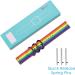 Fintie Soft Nylon Replacement Band for Fitbit Versa 2/Versa/Versa Lite - Colorful Wristband Accessory for Fitbit Versa Smart Watch - Buy Online on GoSupps.com