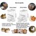 Small Animal Automatic Feeder 400ml - Ideal Food Storage Bowl for Hamsters, Gerbils, Mice, Hedgehogs, Guinea Pigs & More - Buy Online on GoSupps.com