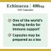 Echinacea 400mg - Nature's Bounty Herbal Supplement for Immune Health | 100 Capsules - Buy Online on GoSupps.com