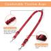 Tycoonest 2 PCS Double Dog Leash for Walking 2 Dogs Adjustable Double Dog Lead Coupler No Tangle 360 Swivel Rotation Dual Strong Lead for Puppy Small Medium Large dog Red - Buy Online on GoSupps.com