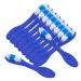 Homsfou 10st prison toothbrush tiny toothbrush little toothbrush travel toothbrush daily toothbrush portable toothbrushes soft fur cleaning brush accessories nylon
