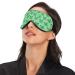 Haskirky Light Blocking Eye Mask - Adjustable Breathable Sleep Mask for Men and Women - Ideal for Travel, Yoga, Meditation - Cartoon Frog Green - Buy Online on GoSupps.com