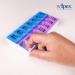 Apex Twice-A-Day Weekly Pill Organizer Weekly Pill Organizer 2 Times a Day Color-Coded Easy-Open See-Through Lids Organize Medication or Vitamins by AM PM or Morning and Bedtime Berry/Blue - Buy Online on GoSupps.com