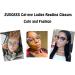 Buy ZUVGEES 2 Pack Women's Cute Oversized Cat Eye Blue Light Blocking Reading Glasses - Black & Transparent - 1.25x Strength - Stylish Computer Readers for All Ages - Buy Online on GoSupps.com
