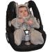 Baby Bliss Swaddle Star Wrap Fleece in Gift Box - Grey | Super Soft Blanket for Newborns, Infants & Toddlers 2-12 Months | Perfect for Travel, Strollers, Car Seats | Boy Girl - Buy Online on GoSupps.com