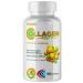 J.Armor 90 Capsules Marine Collagen Hyaluronic Acid High Dosage Anti-Wrinkle 100% Natural Anti-Aging and Joints Acts Deep