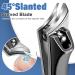 2024 Toenail Clippers for Seniors | Ultra Sharp Wide Jaw Nail Clippers for Thick Nails | Slant Curved Blade Fingernail Cutter for Men - Ideal for Ingrown Nails - Buy Online on GoSupps.com