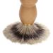Skin-Friendly Stainless Steel & Amboyna Shaving Soap Shell - Compact & Portable Men s Shaving Brush for Beauty & Hairdressing Salons - Buy Online on GoSupps.com