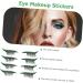 POPETPOP Reusable Eyeliner Sticker Eyelid Makeup Stickers 4x1.5cm Green - Buy Online on GoSupps.com
