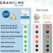 Granions Marine Collagen Pills 2000mg Hydrolyzed Marine Collagen Peptides Hyaluronic Acid Vitamin C Calcium Magnesium Skin Hair Nails Pro Aging Hyaluronic Acid Supplements 180 Tablets Vanilla - Buy Online on GoSupps.com